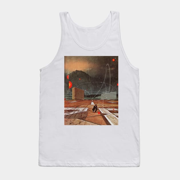 Tracing Your Steps Tank Top by FrankMoth